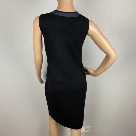 NEW VINCE BLACK SLEEVELESS SWEATER DRESS - Picture 8 of 9